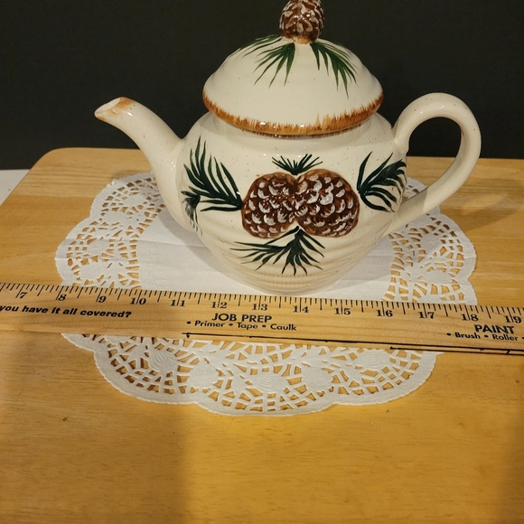 Vintage Ceramic Pine Cone Teapot - Picture 6 of 8